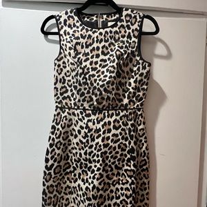 Cute leopard print shift